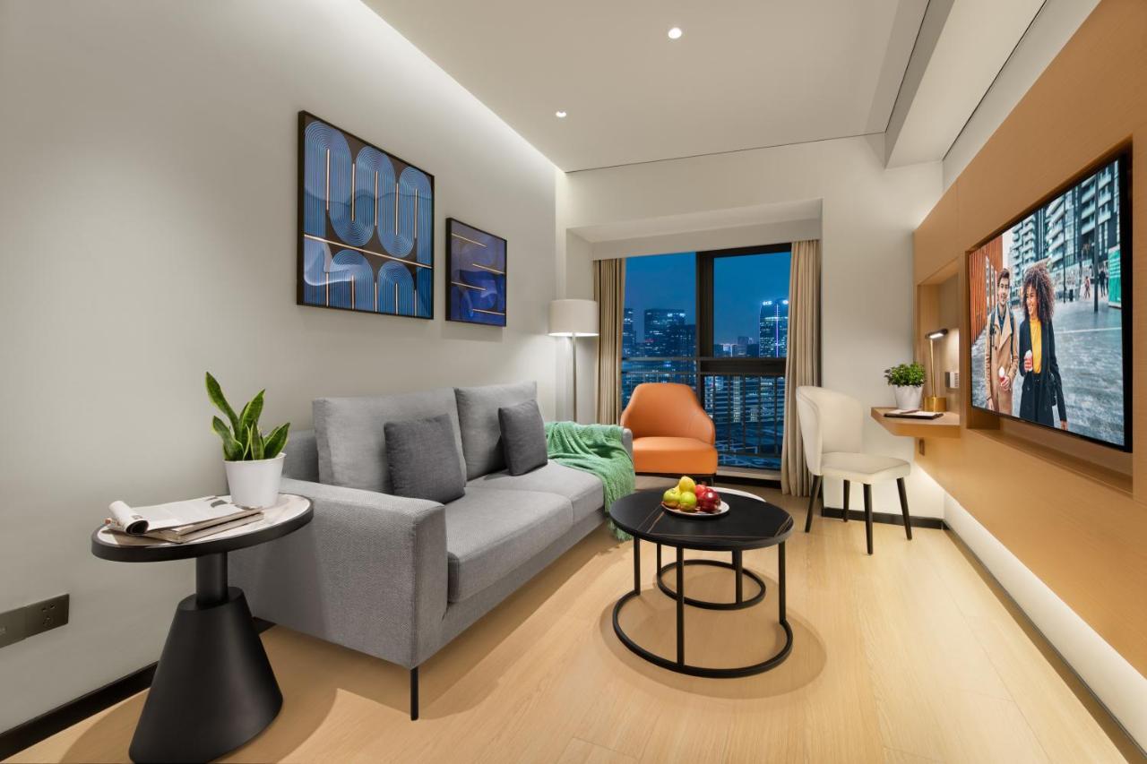 Citadines Gaoxin Chengdu Aparthotel Kültér fotó