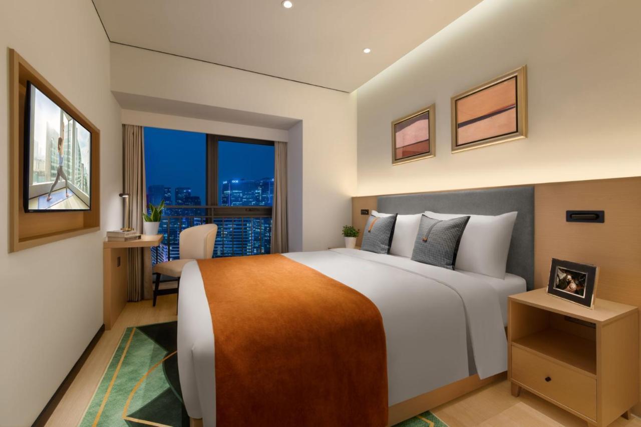 Citadines Gaoxin Chengdu Aparthotel Kültér fotó