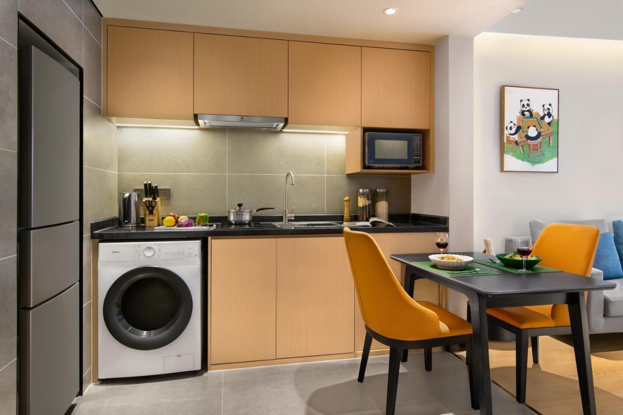 Citadines Gaoxin Chengdu Aparthotel Kültér fotó