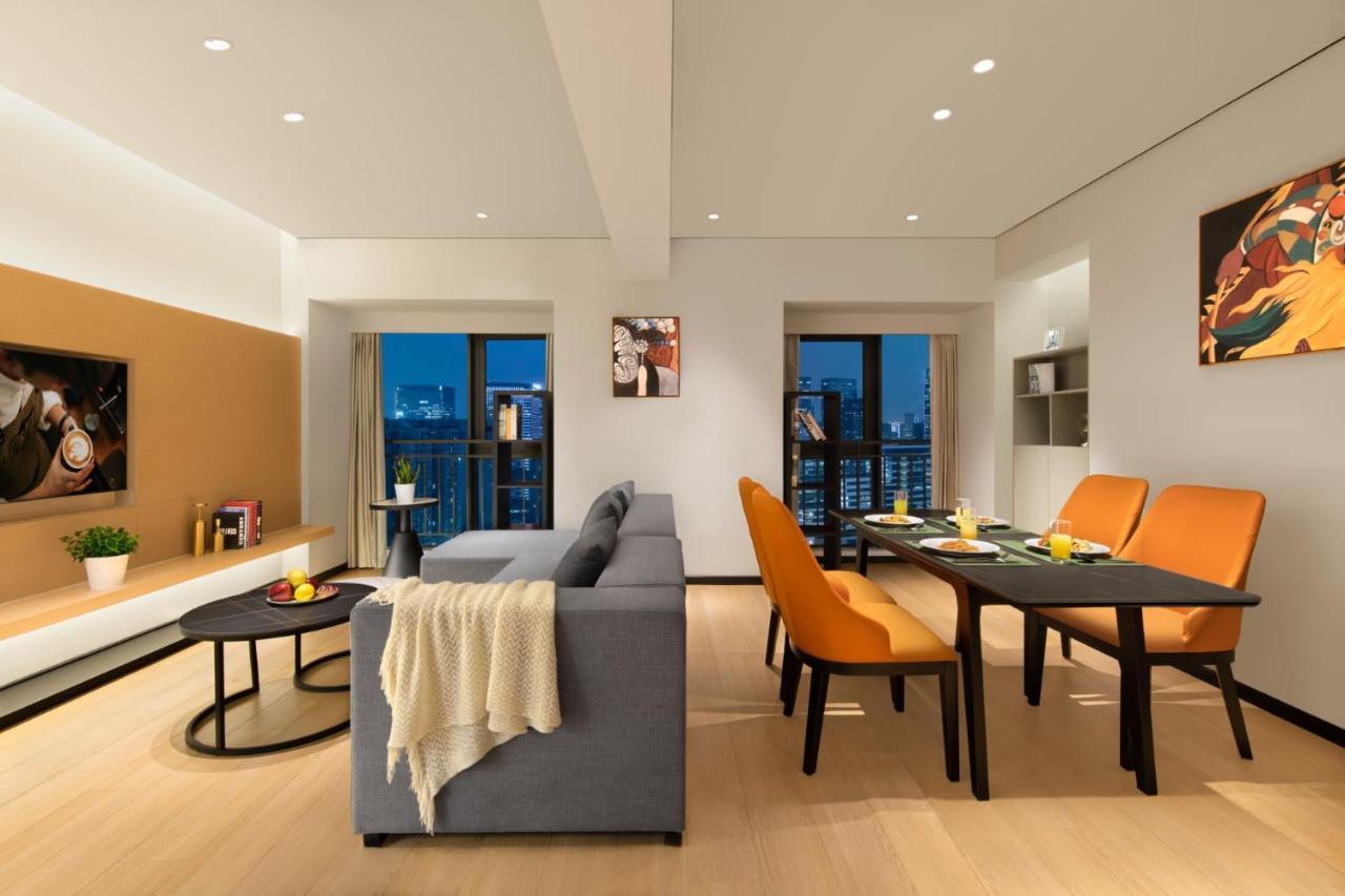 Citadines Gaoxin Chengdu Aparthotel Kültér fotó