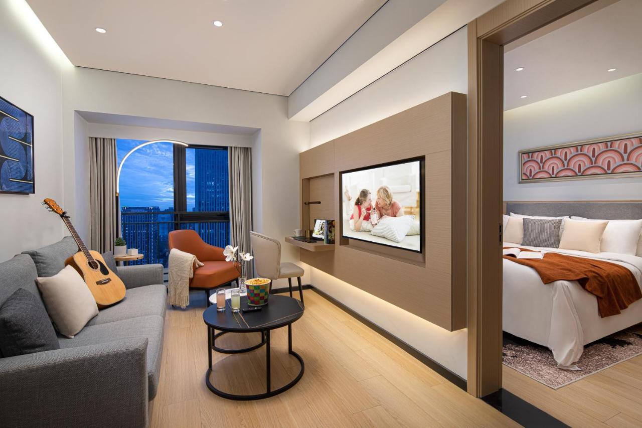 Citadines Gaoxin Chengdu Aparthotel Kültér fotó