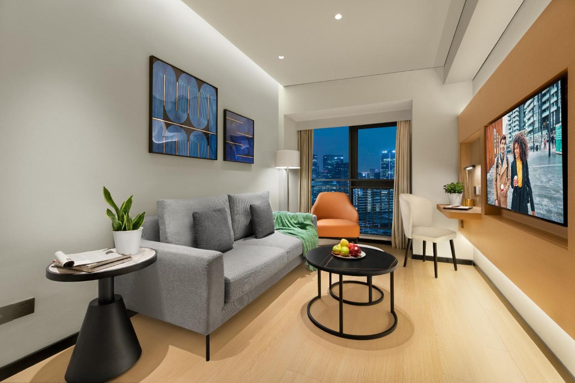 Citadines Gaoxin Chengdu Aparthotel Kültér fotó
